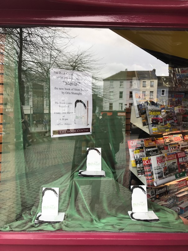 mental book centre window display