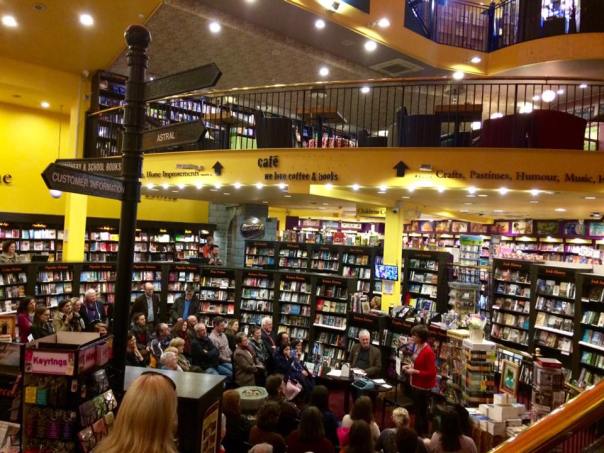 mental launch book centre crowd